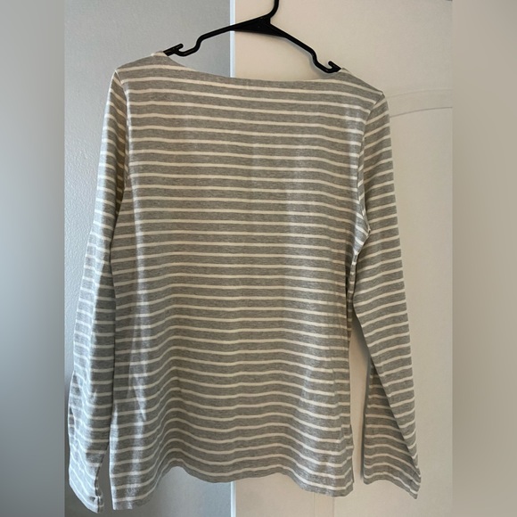 J.CREW stripped long sleeve - Picture 3 of 3